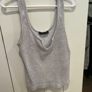 brandy gray tank